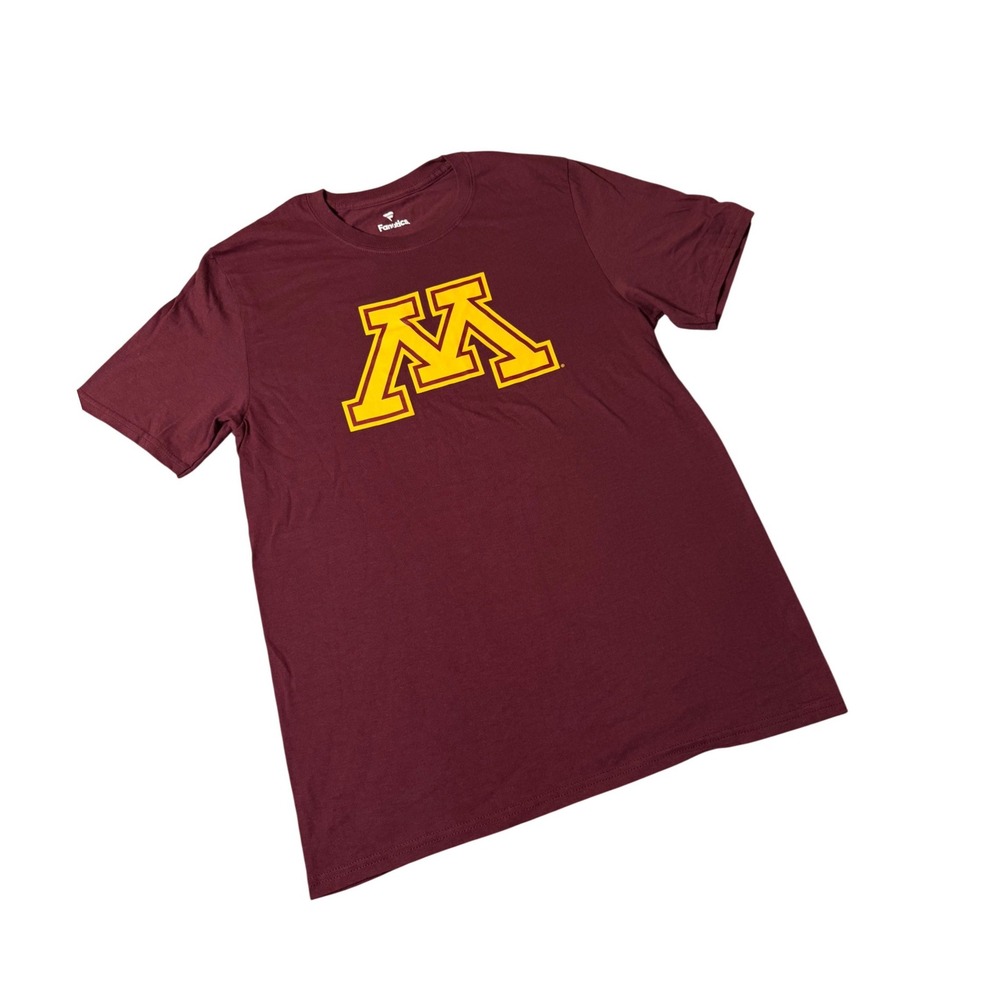 Fanatics Minnesota Golden Gophers NCAA Mens Medium Maroon Graphic T-Shirt